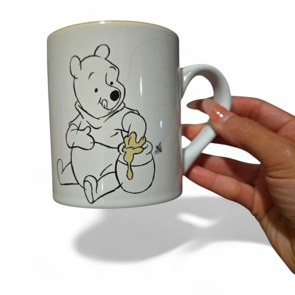 Disney Other - Disney White Ceramic Mug with Winnie the Pooh Honey Detail